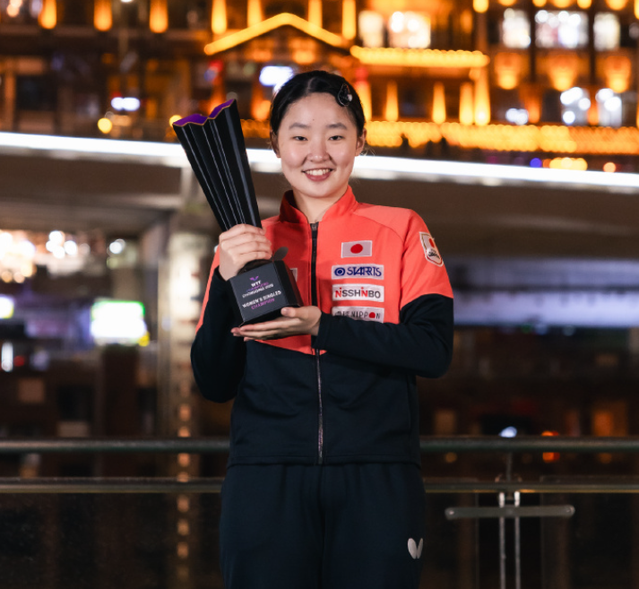 17岁张本首冠创历史！世排升第五超蒯曼 日媒：离世界女王更近了